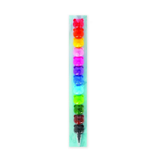 Legami Dream in Colour 12 Stackable Crayons - Teddy Bear - image 2