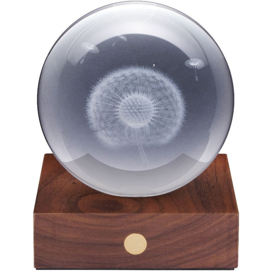 Gingko Amber Crystal Light Dandelion - Image 1