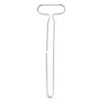 Kikkerland Set of 2 Stainless Steel Key Toothpaste Tube Squeezers - Image 1
