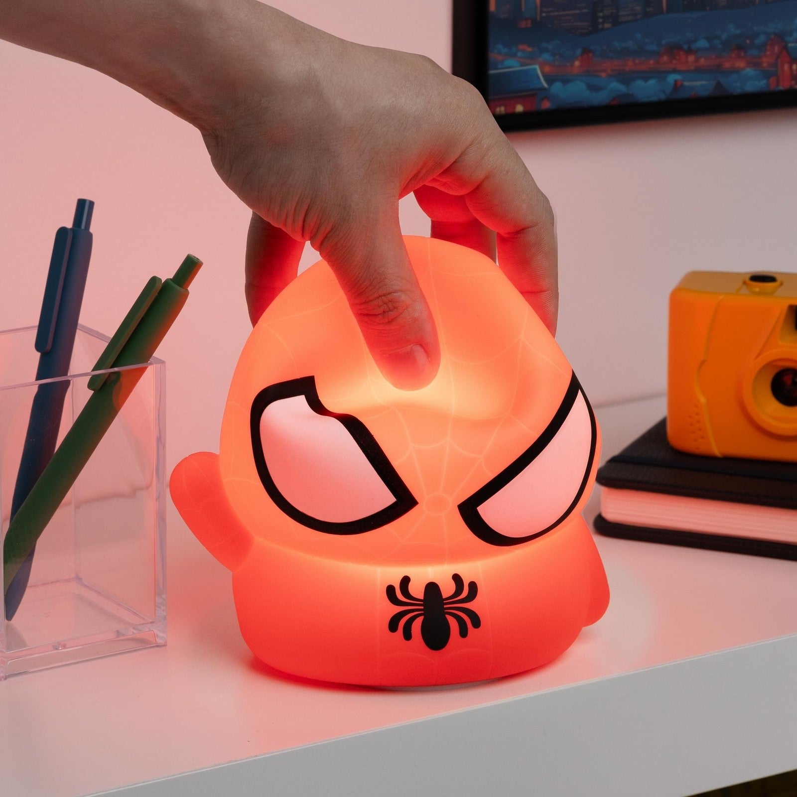 Paladone Spiderman Silicone Night Light, Multi - Image 3