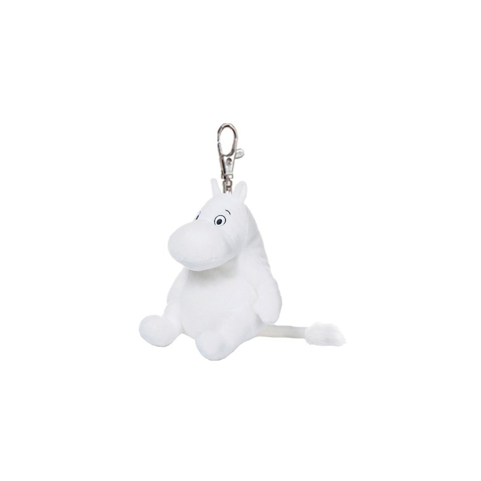 Moomin Keyclip 3.5In White Aurora World - Image 1