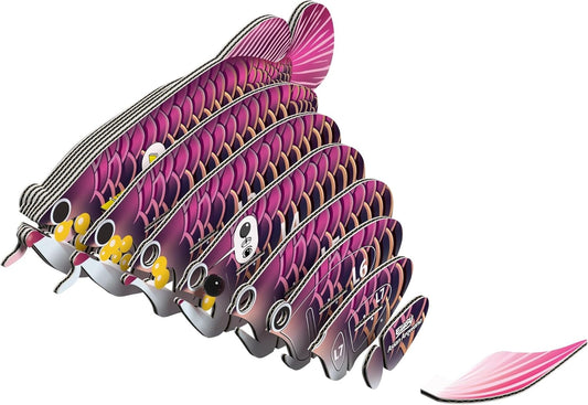 Eugy Asian Arowana Fish 118 3D Cardboard Model Construction Kit - Image 2