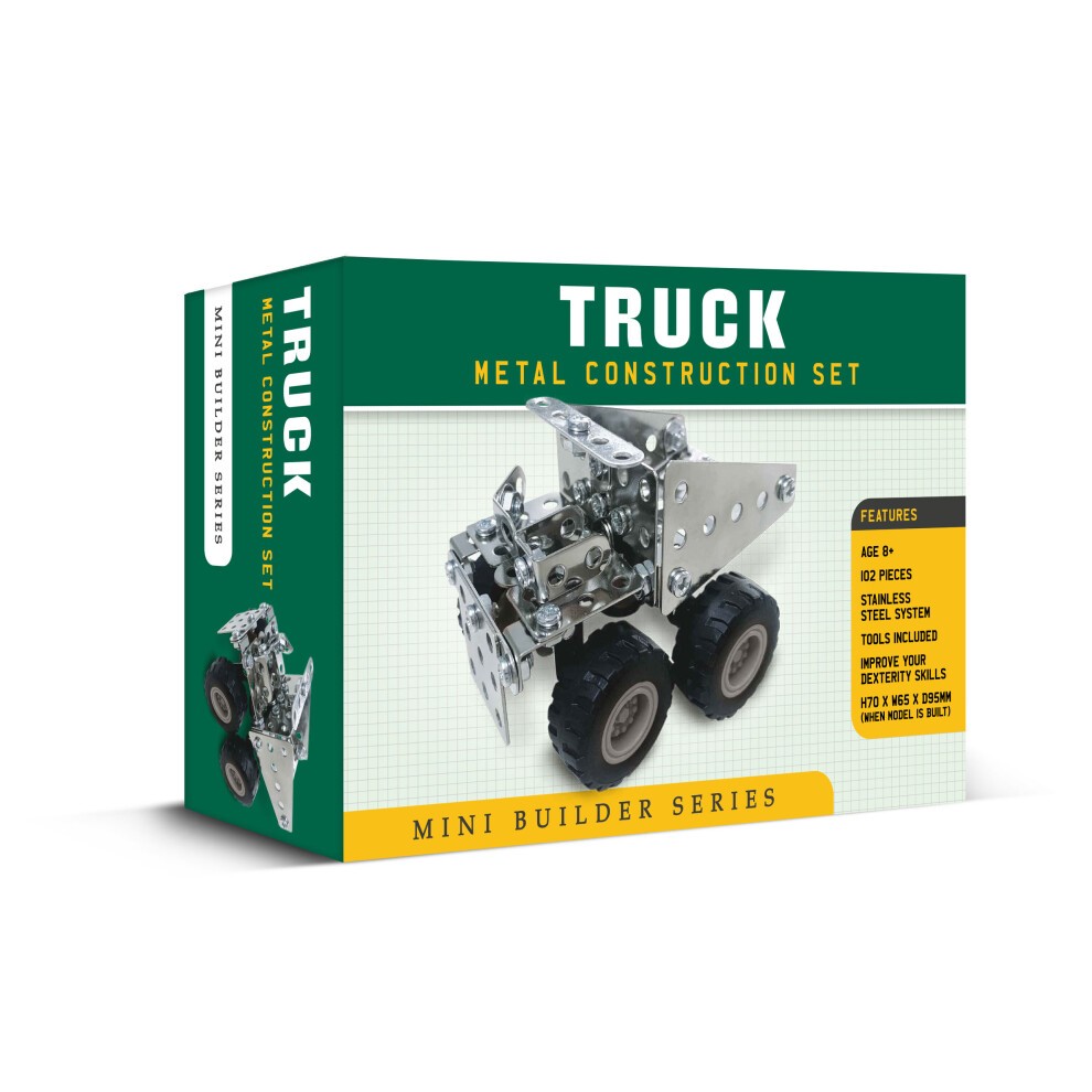 Mini Builder Series Truck Metal Construction Set - Image 1