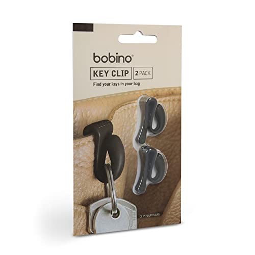Bobino | Key Clip | Clip on Key Holder | Key Hook for Bag | Key Clip for Purse | Key Holder for Keychain | Purse Accessories | Key Chain Hooks & Compa - Image 1