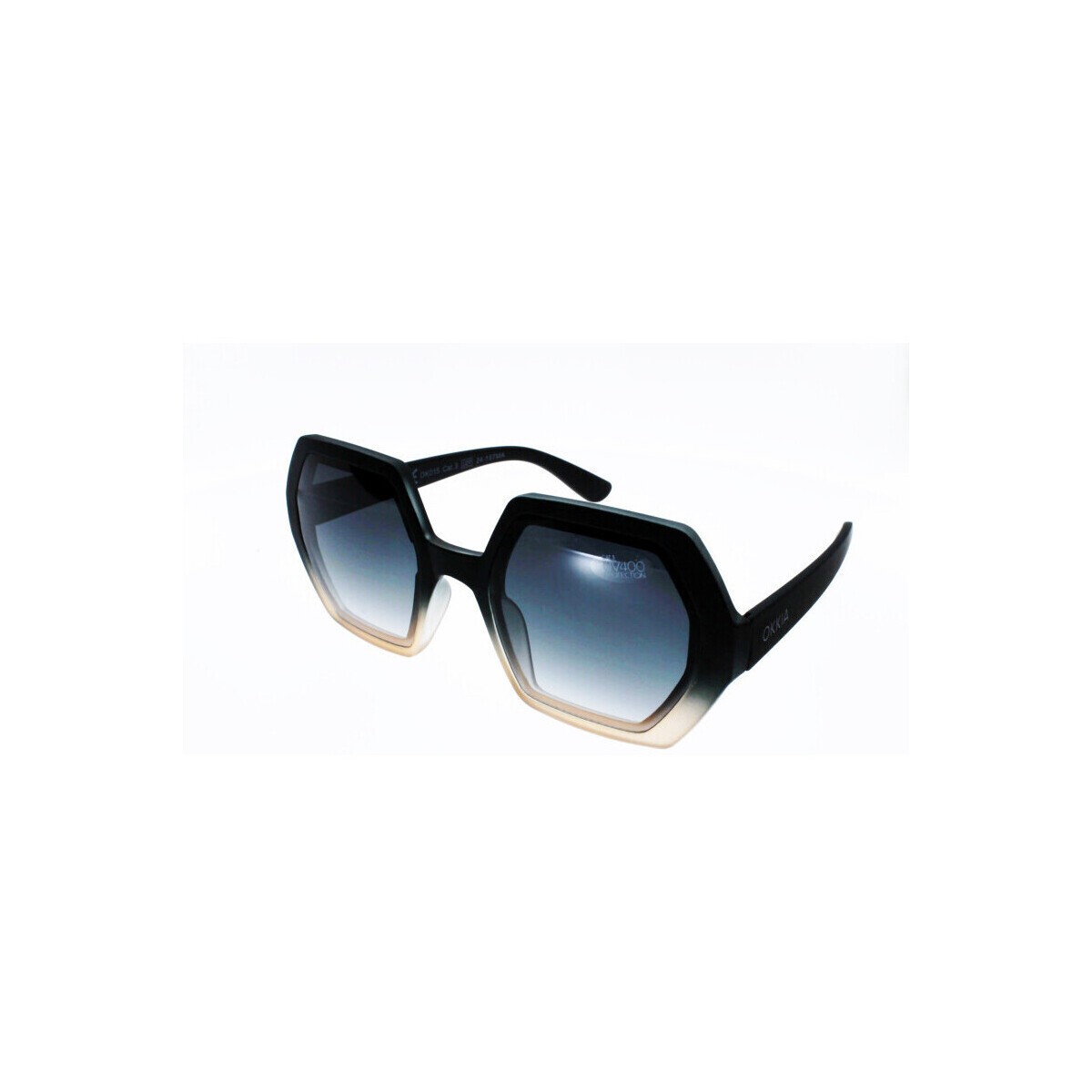 Okkia Lunettes De Soleil Femm - Emma Noir Rose - Image 1