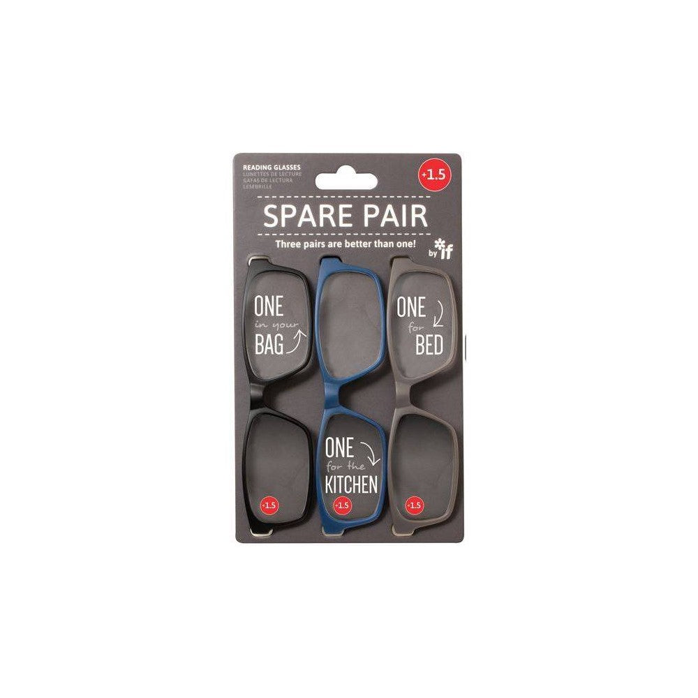 Spare Pair Reading Glasses - Plus 1.5 - Image 1