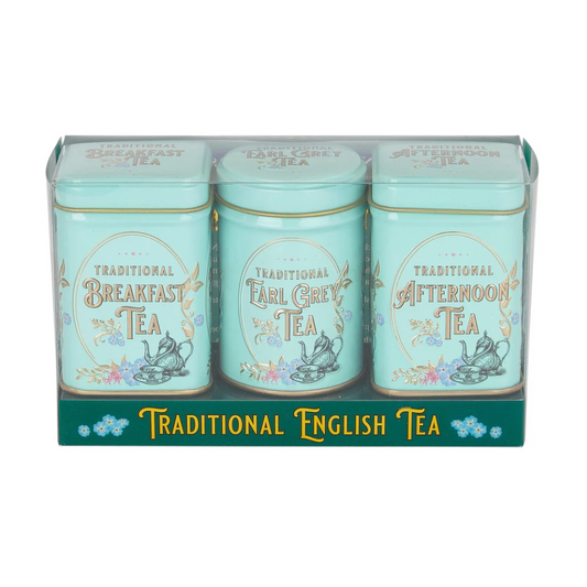 Vintage Victorian Tea Tins with Loose-leaf Tea - Image 2