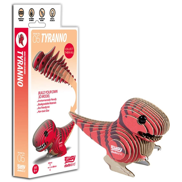 EUGY Tyranno 3D Model Craft Kit - Image 1