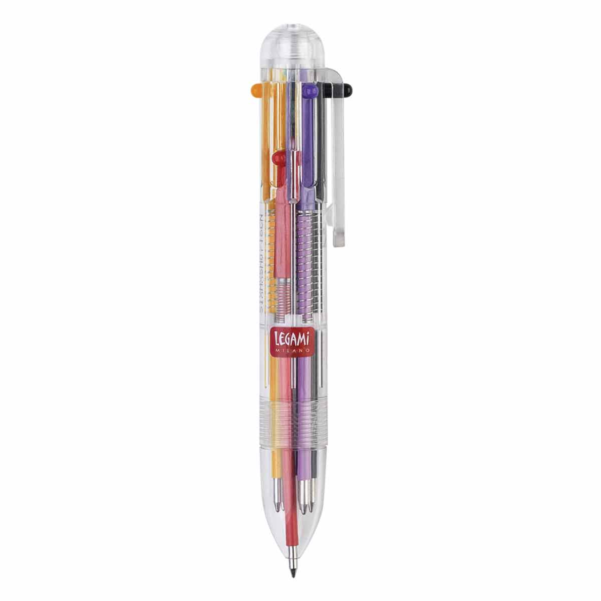 Legami Magic Rainbow 6 Colour Pen - Image 1