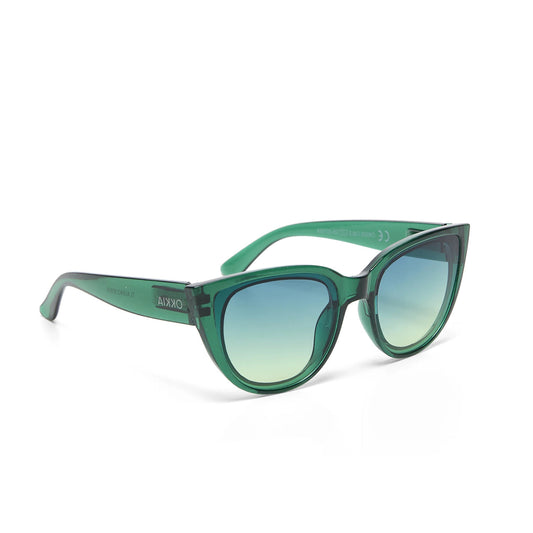 Okkia Silvia Sunglasses - Transparent Green - image 2