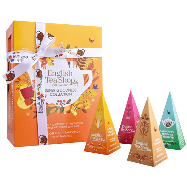 English Tea Shop Super Goodness Orange BIO Gift Collection 12 Pyramids - Image 1