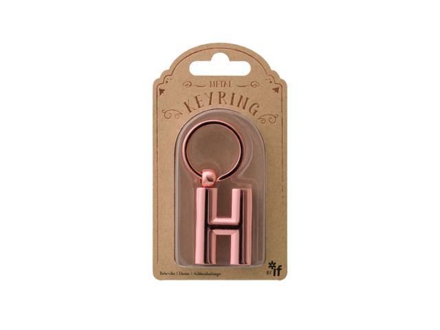 Copper Letter Keyrings - Letter H - Image 1