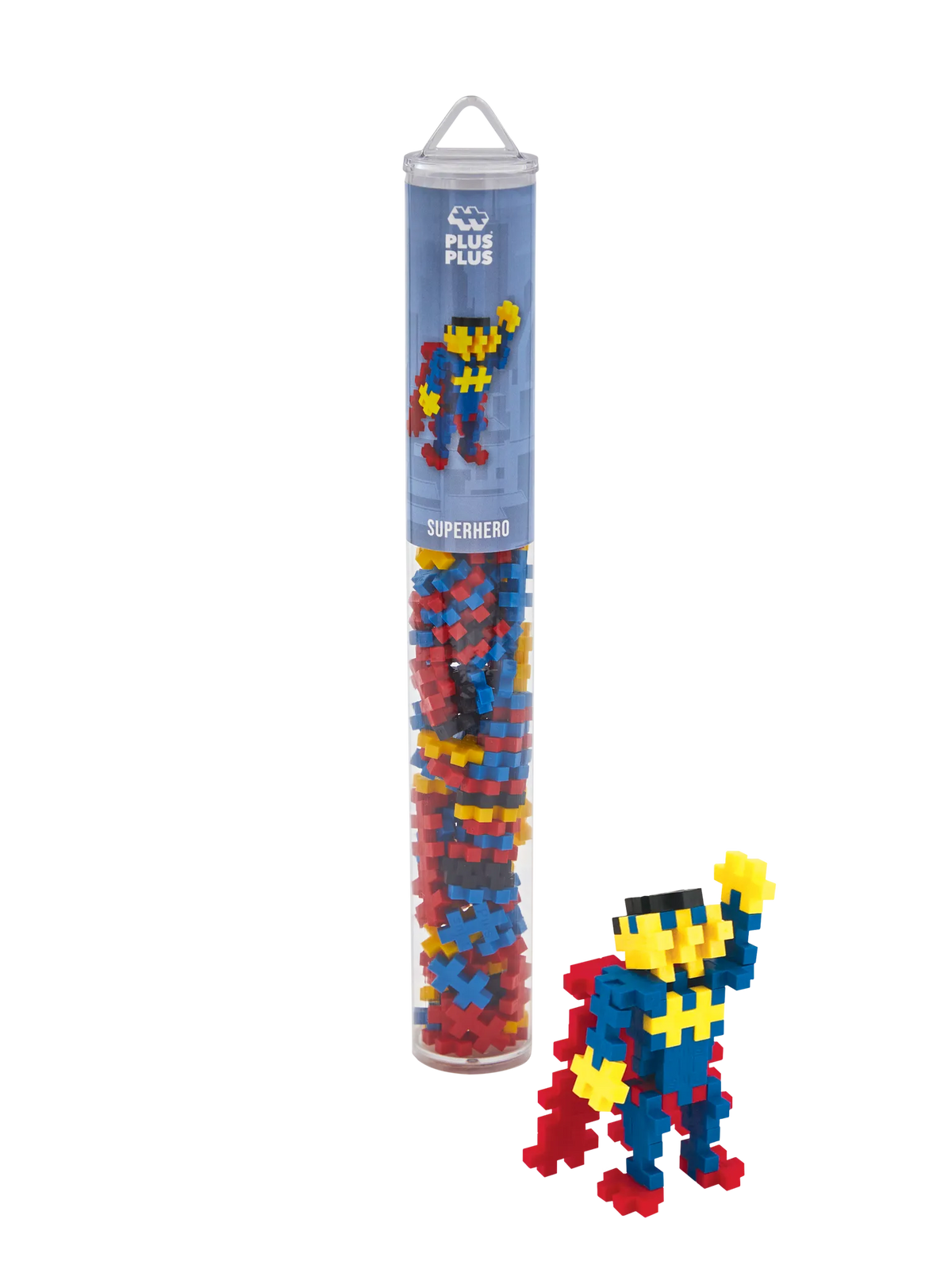Plus-Plus Superhero Tube 100 Pieces