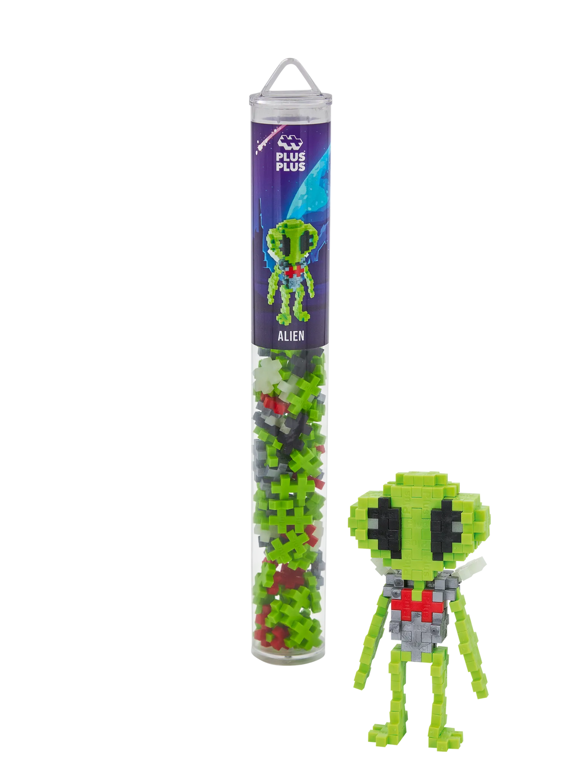 Plus-Plus Alien Tube 100 Pieces
