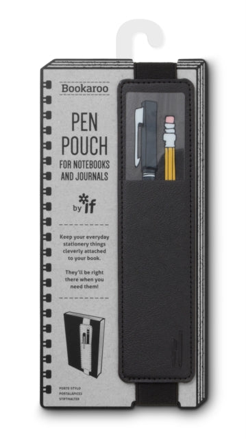 Bookaroo Pen Pouch - Black - Image 1