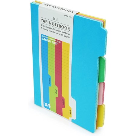 A5 Colorful Tab Notebook 256 Pages - Image 1