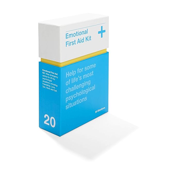 The School of Life - Book | Emotional First Aid Kit | 20 Psychological Situations - Brand Academy Store
