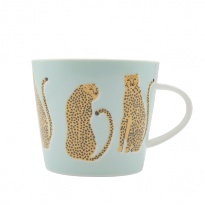 Keith Brymer Jones Scion Living Mug 350ml - Lionel Leopard | Mint