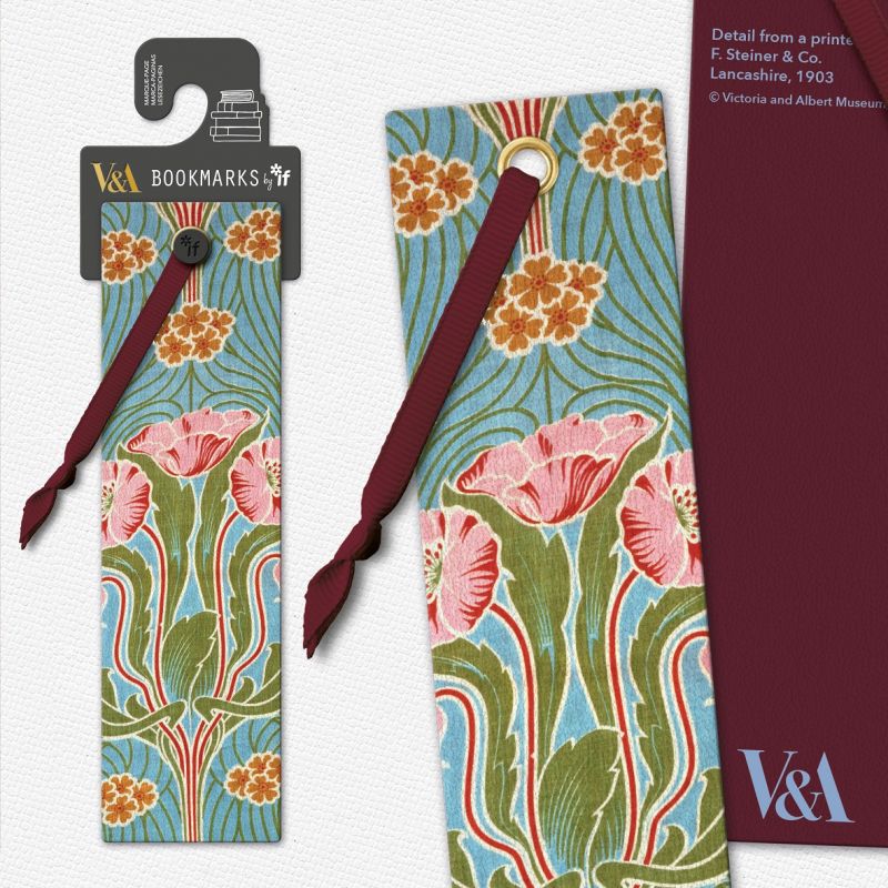 V&a Bookmark - Steiner Poppies - Image 1