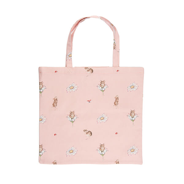 Wrendale Designs 'Oops a Daisy' Mouse Foldable Shopper Bag - Image 1