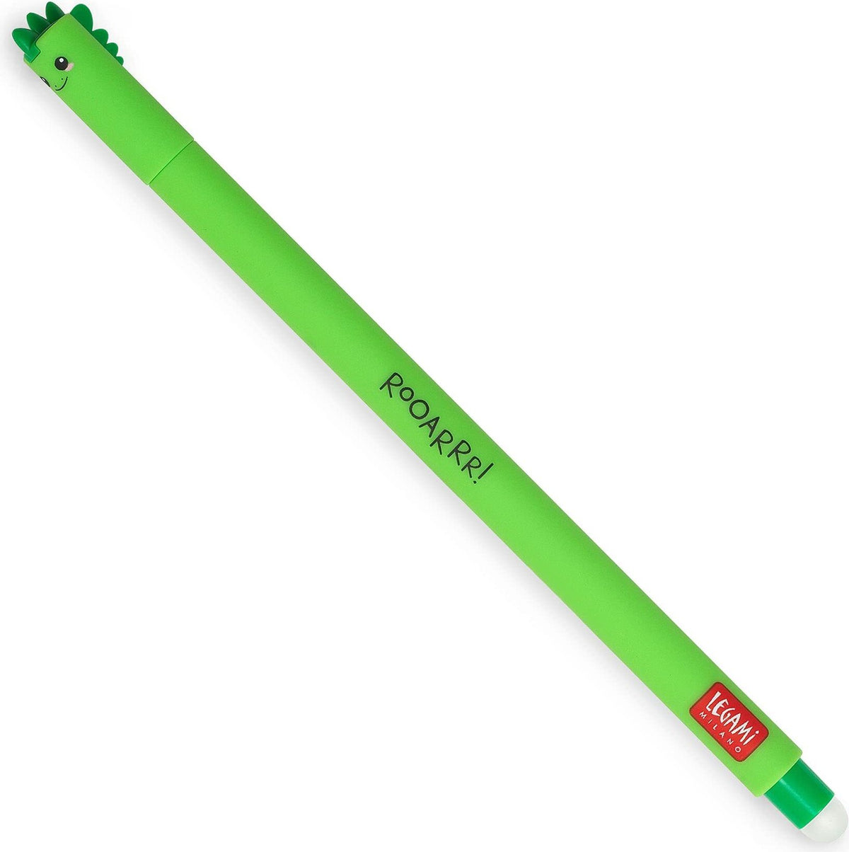 Legami Erasable Gel Pen - Dino, Green Ink