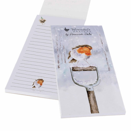 Wrendale Designs, Little Red Robin Shopping List Pad - Image 1