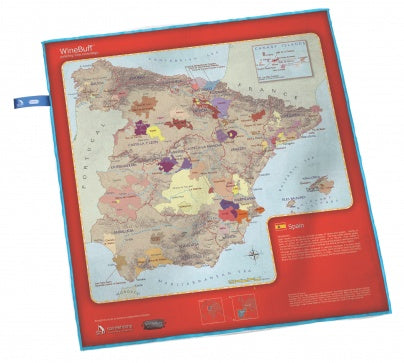 Soiree Home Wine Buff Micro-fibre Tea Towel | Spain