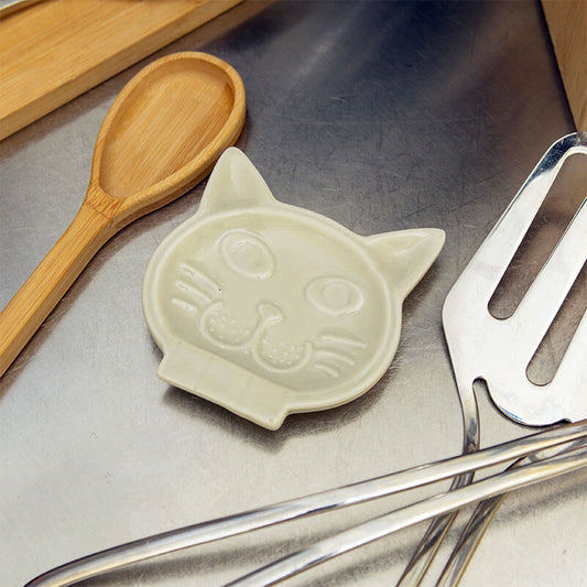 Kikkerland Cat Spoon Rest - Image 1