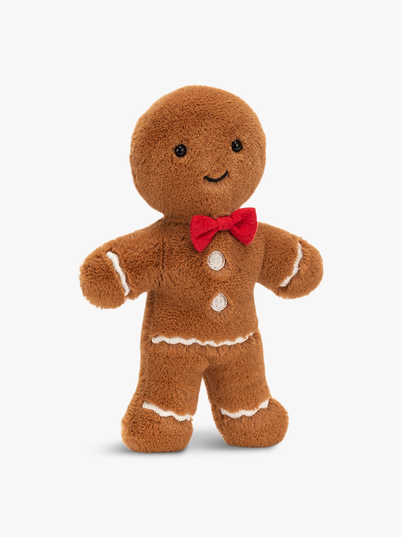 Jellycat Jolly Gingerbread Fred Stuffed Toy Original 8 Inches Christmas Plush D?cor - Image 1