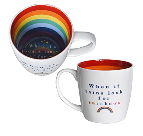 Inside Out Mug When It Rains Rainbows - Image 1