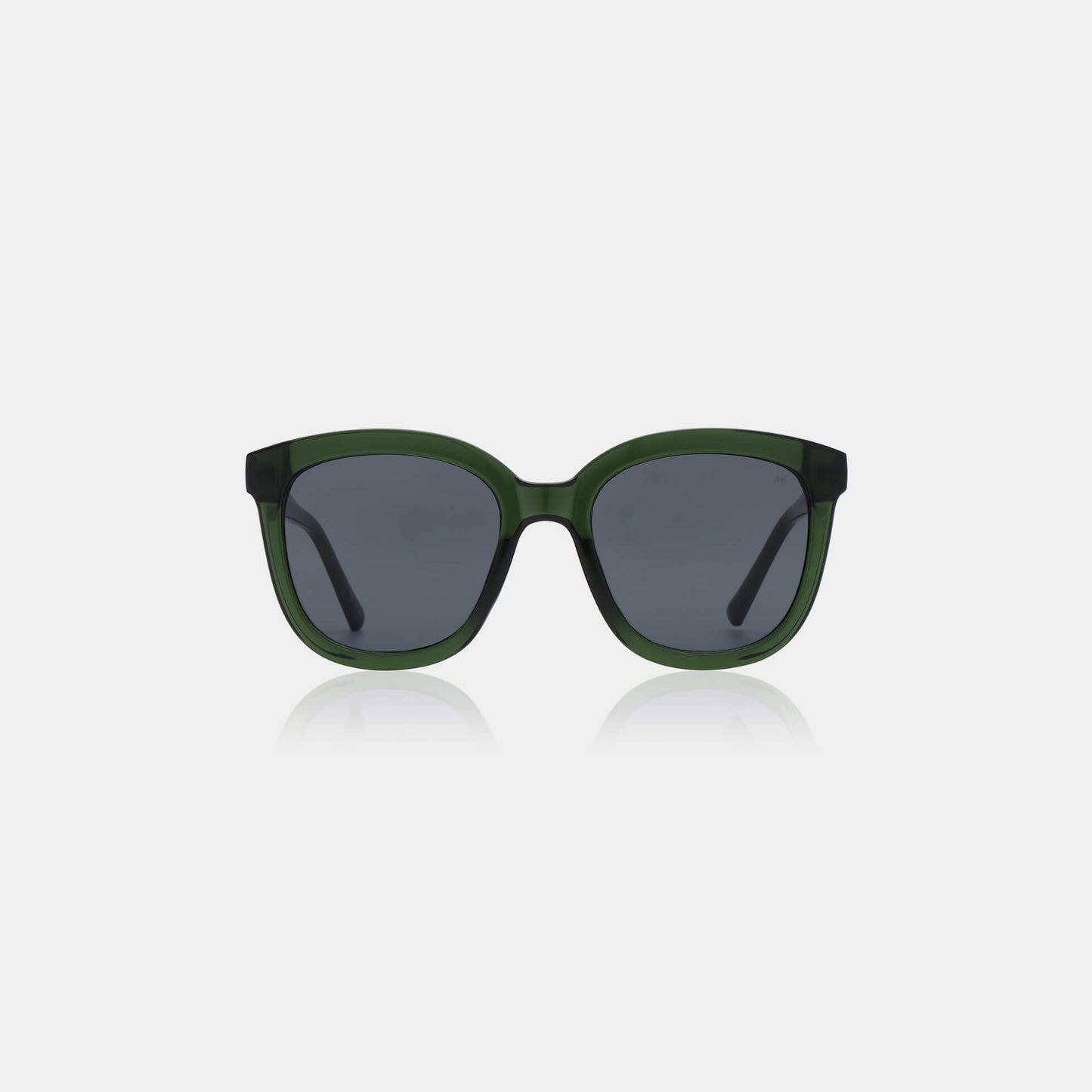 Sunglasses Billy in Dark Green Transparent