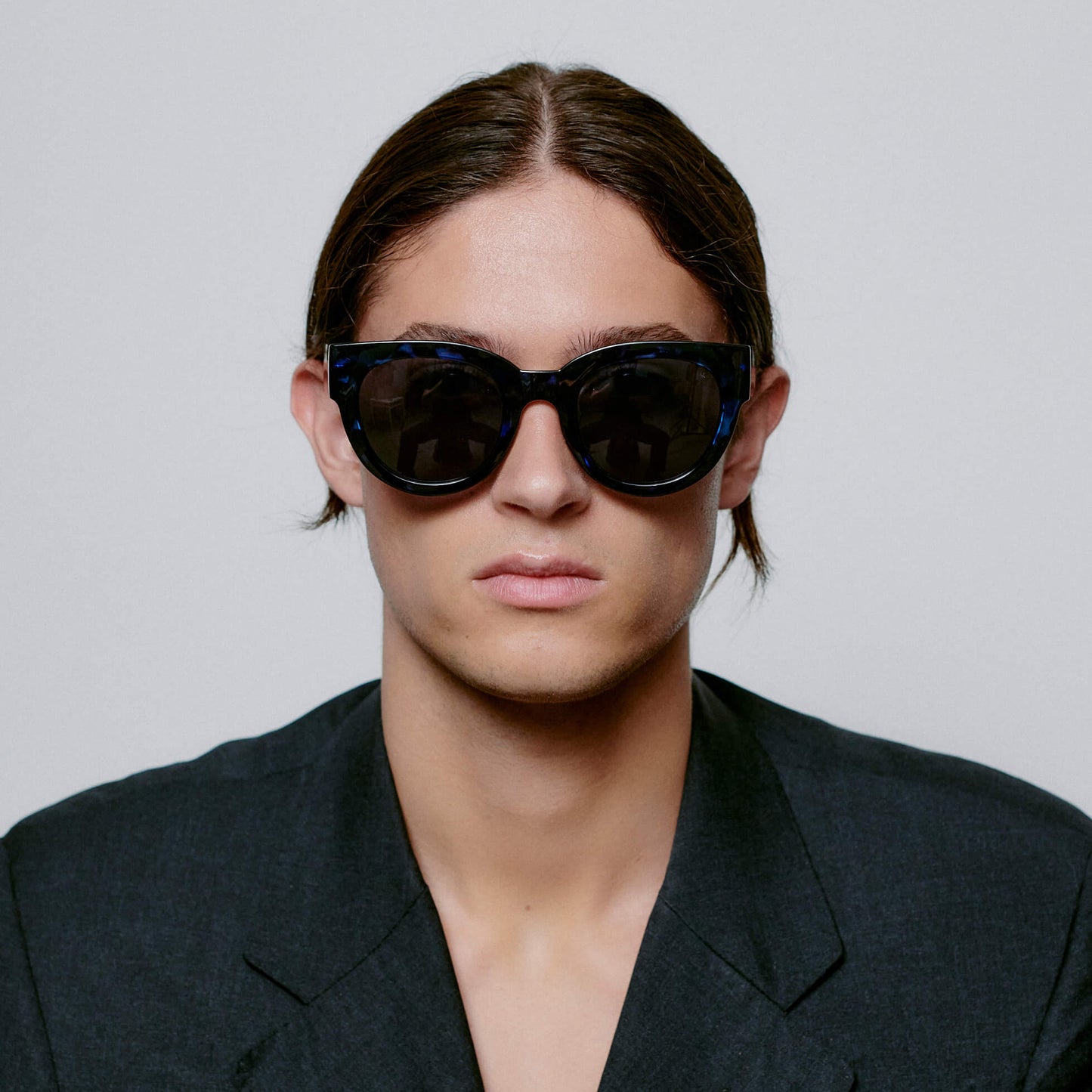 Sunglasses Round Lilly in Demi Blue