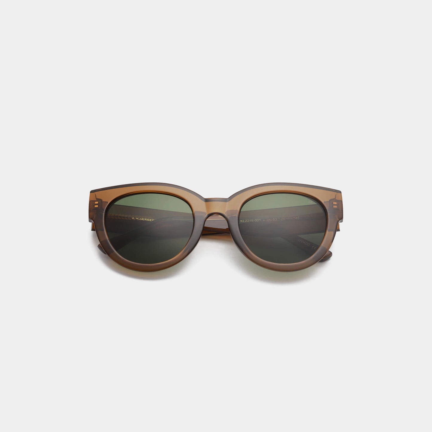 Sunglasses Round Lilly in Smoke Transparent