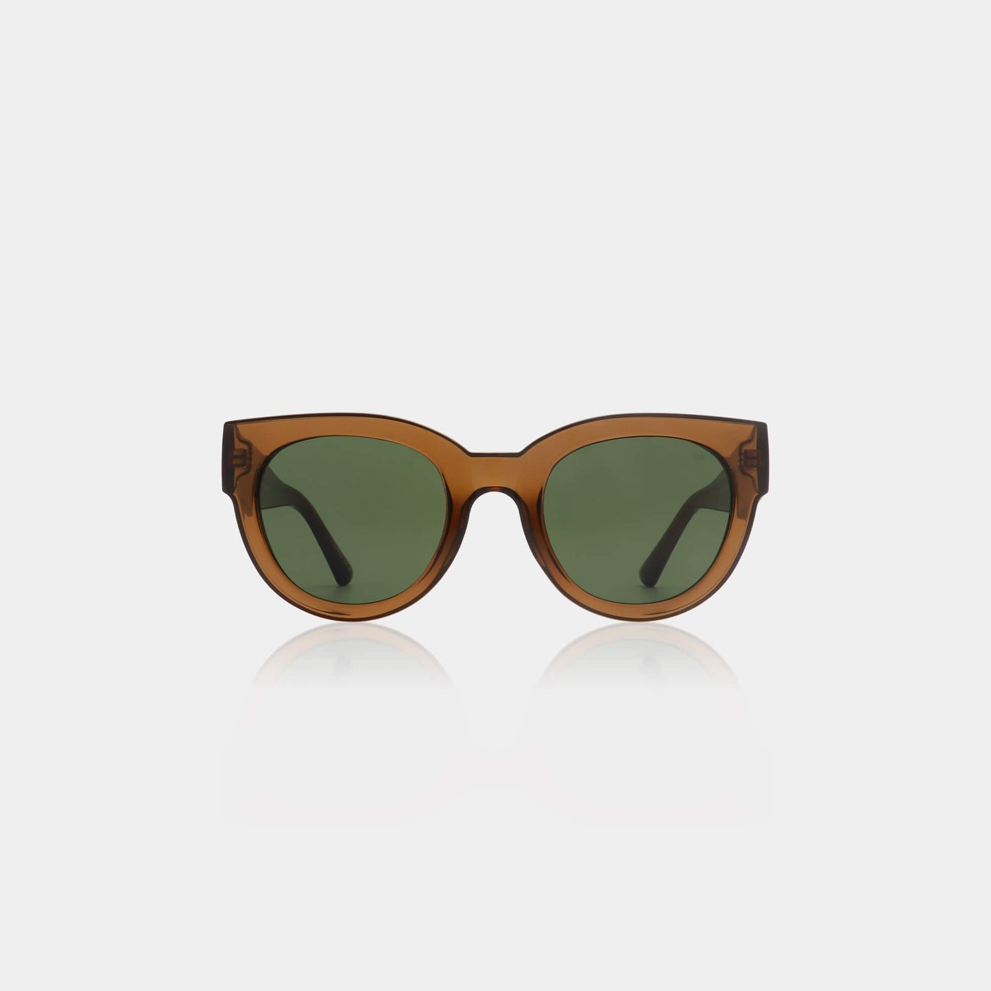 Sunglasses Round Lilly in Smoke Transparent