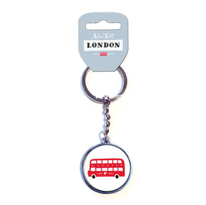 Alice Tait London Bus Keyring