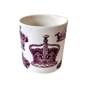 Anne Harris Queen Elizabeth II Crown Ceramic Mug