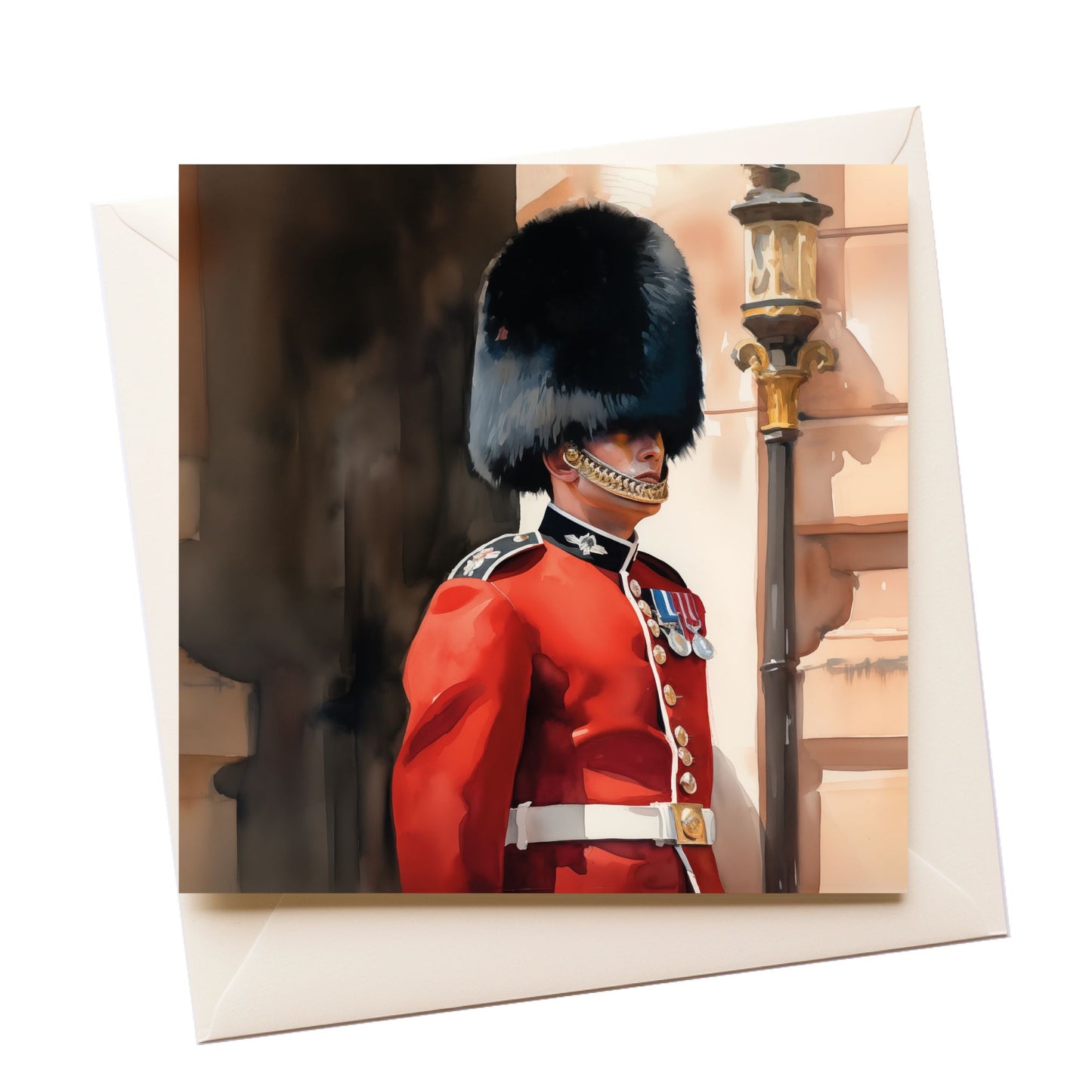 Tourist Heritage Guard Greeting Card