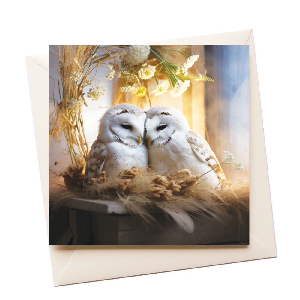 Owls Love Greeting Card