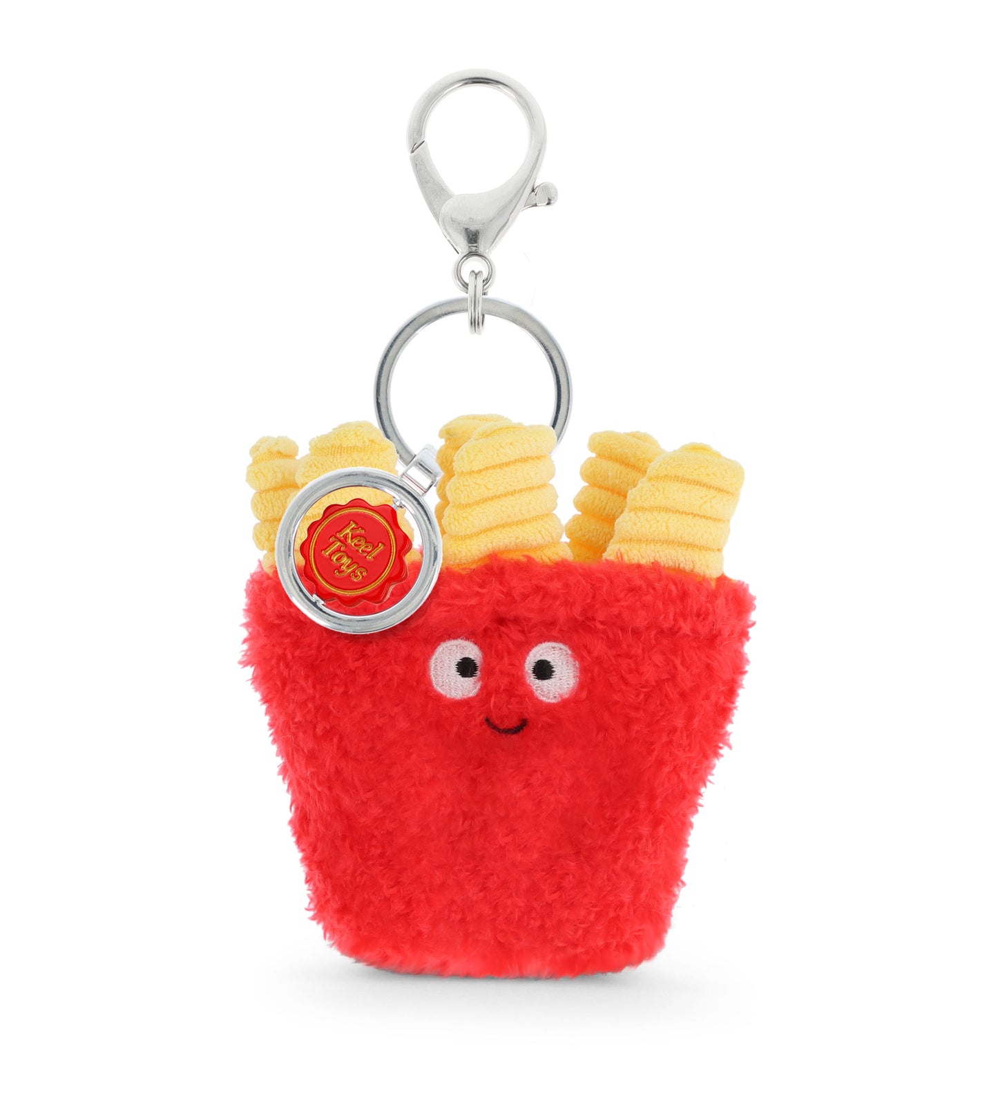 Fries 12cm Bag Charm Soft Toy Keyring