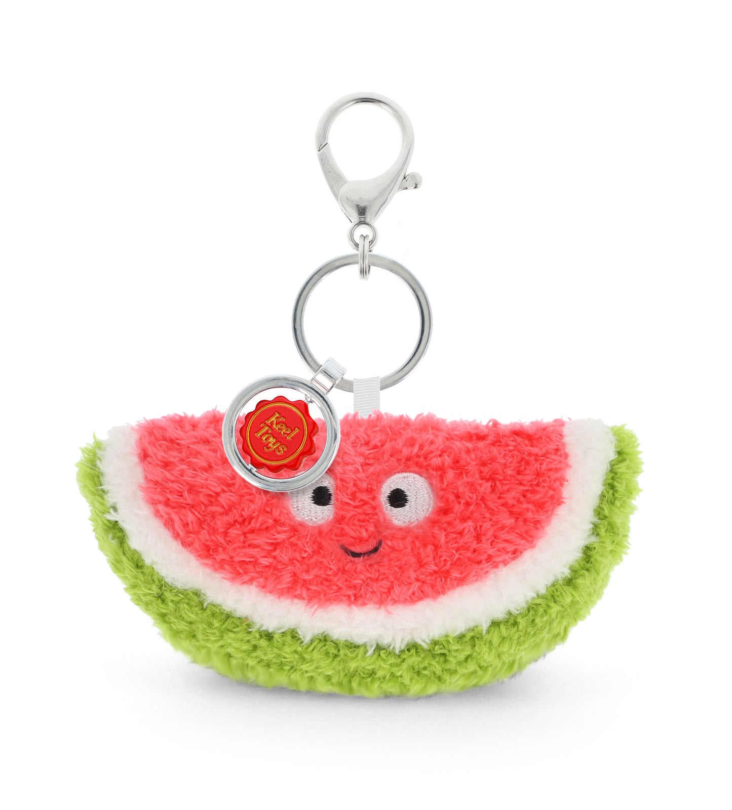 Watermelon Bag Charm Soft Toy Keyring