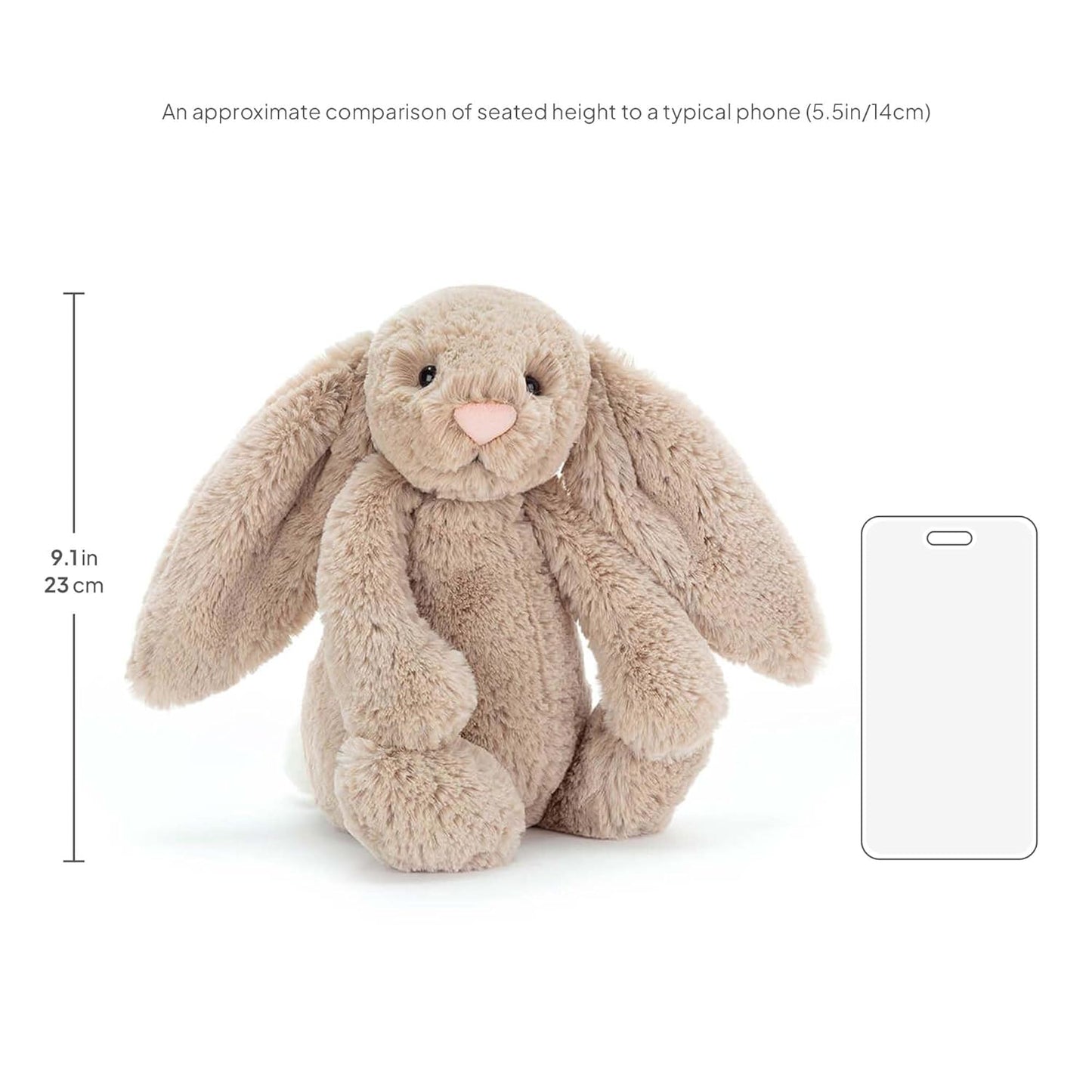 Jellycat | Bashful Beige Bunny - Medium | Soft Toy