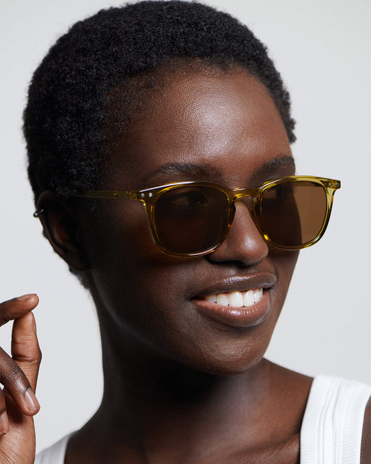 IZIPIZI Sunglasses #E Golden Green - image 2