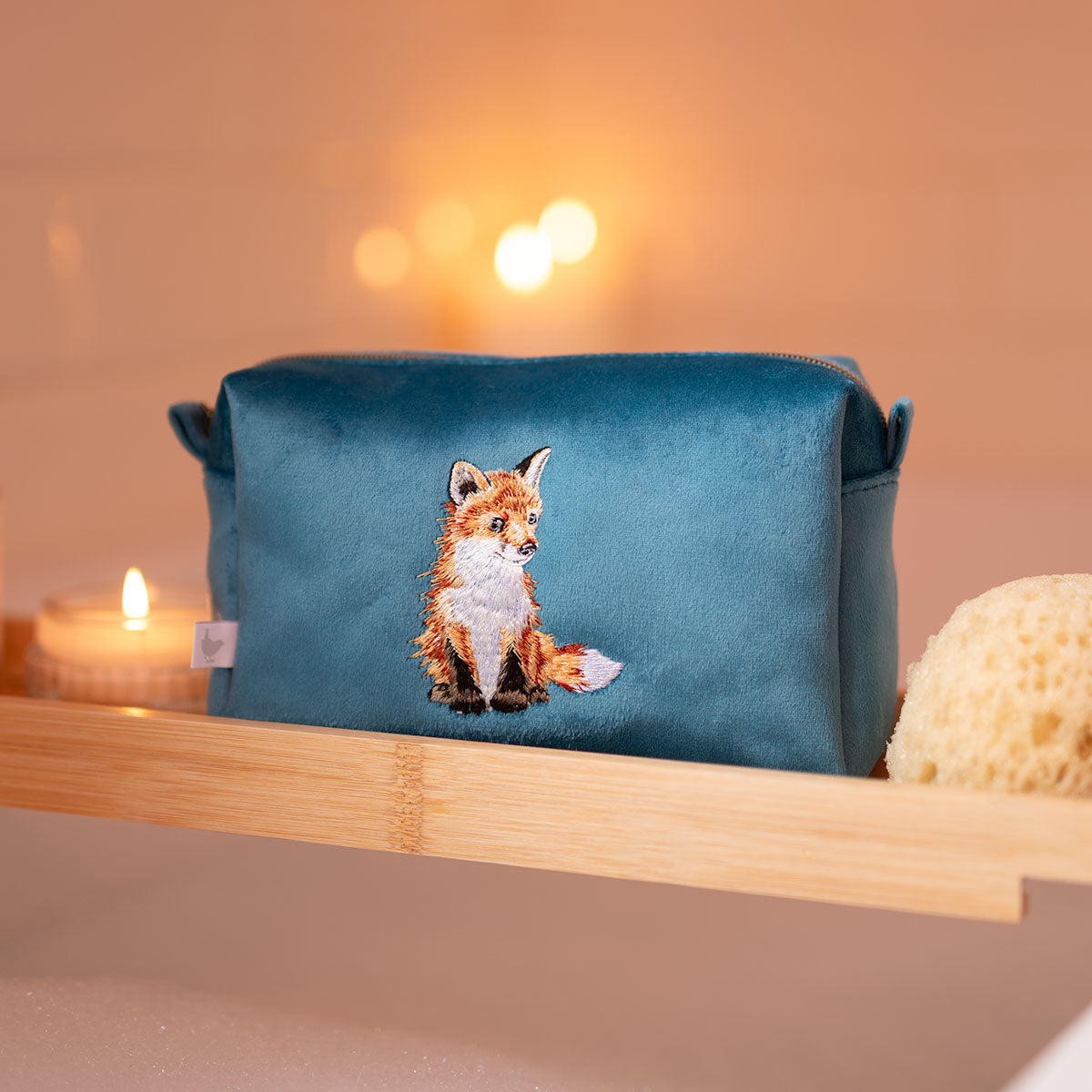 Wrendale Designs Embroidered Make Up Bag - Daydreamer Fox