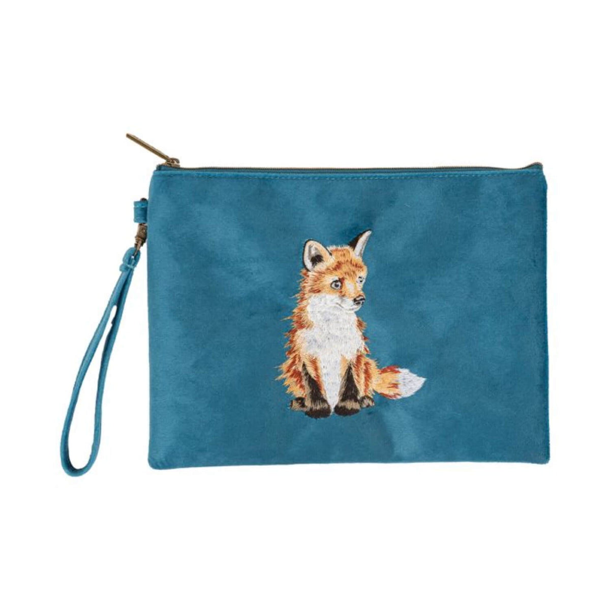 Wrendale Designs Embroidered Pouch - Daydreamer Fox