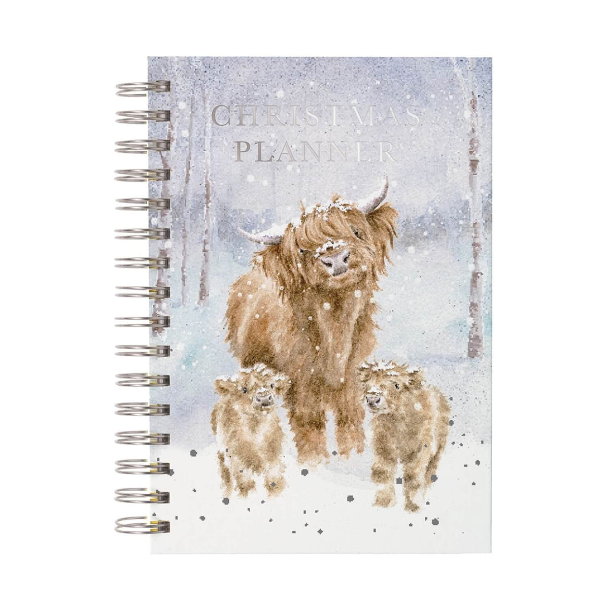 Wrendale Designs Christmas Planner - Highland Cow