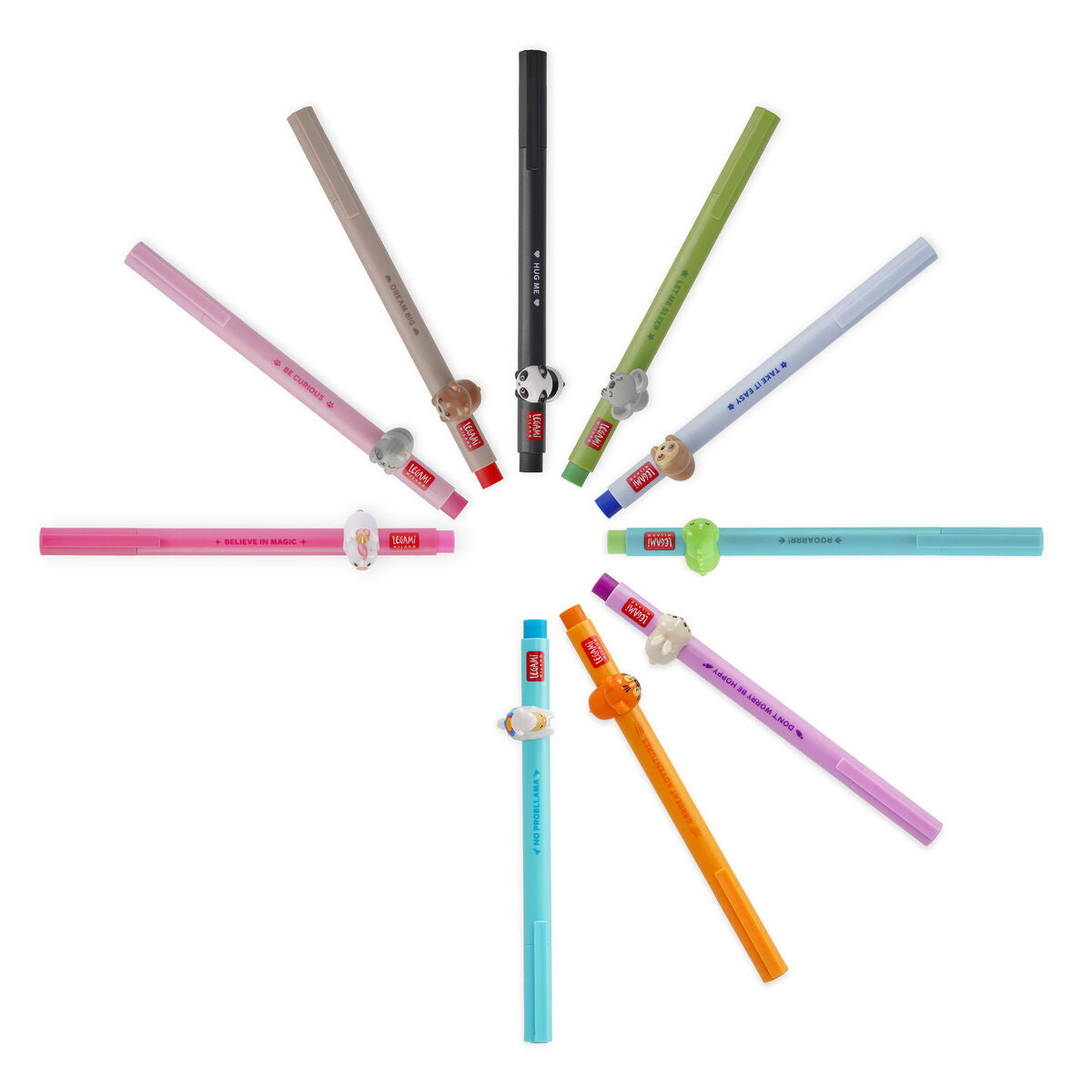 Gel Pen with "No Probllama" Llama Animal Decoration - Lovely Friends - Image 4