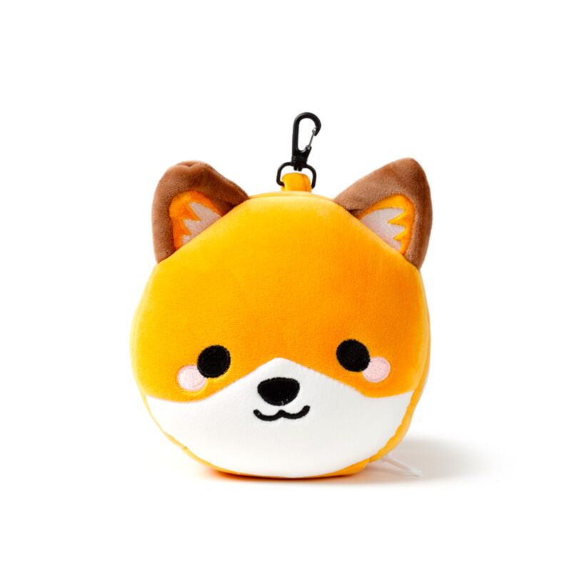 Relaxeazzz Adoramals Finnick the Fox Plush Travel Pillow & Eye Mask - image 4