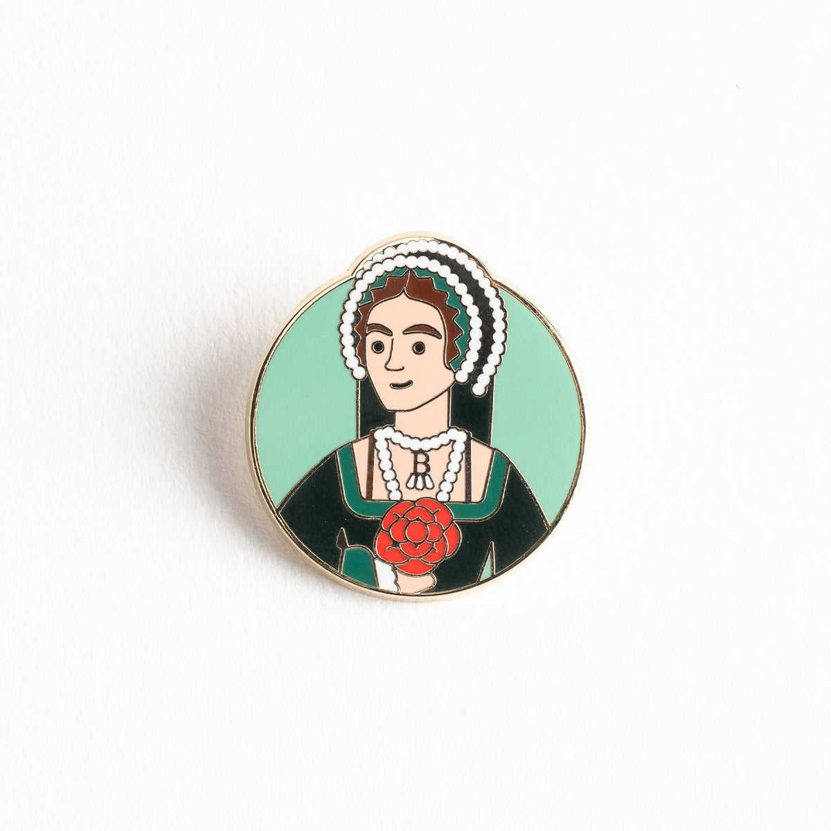Collectable Cities Anne Boleyn Enamel Pin Badge