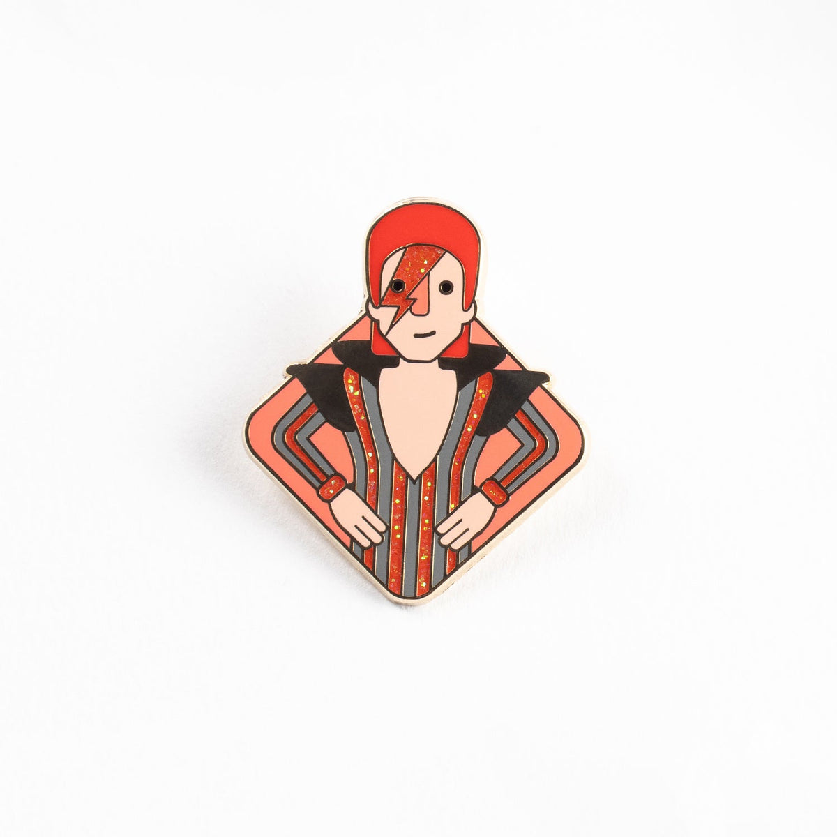 Collectable Cities Bowie Enamel Pin Badge - image 2