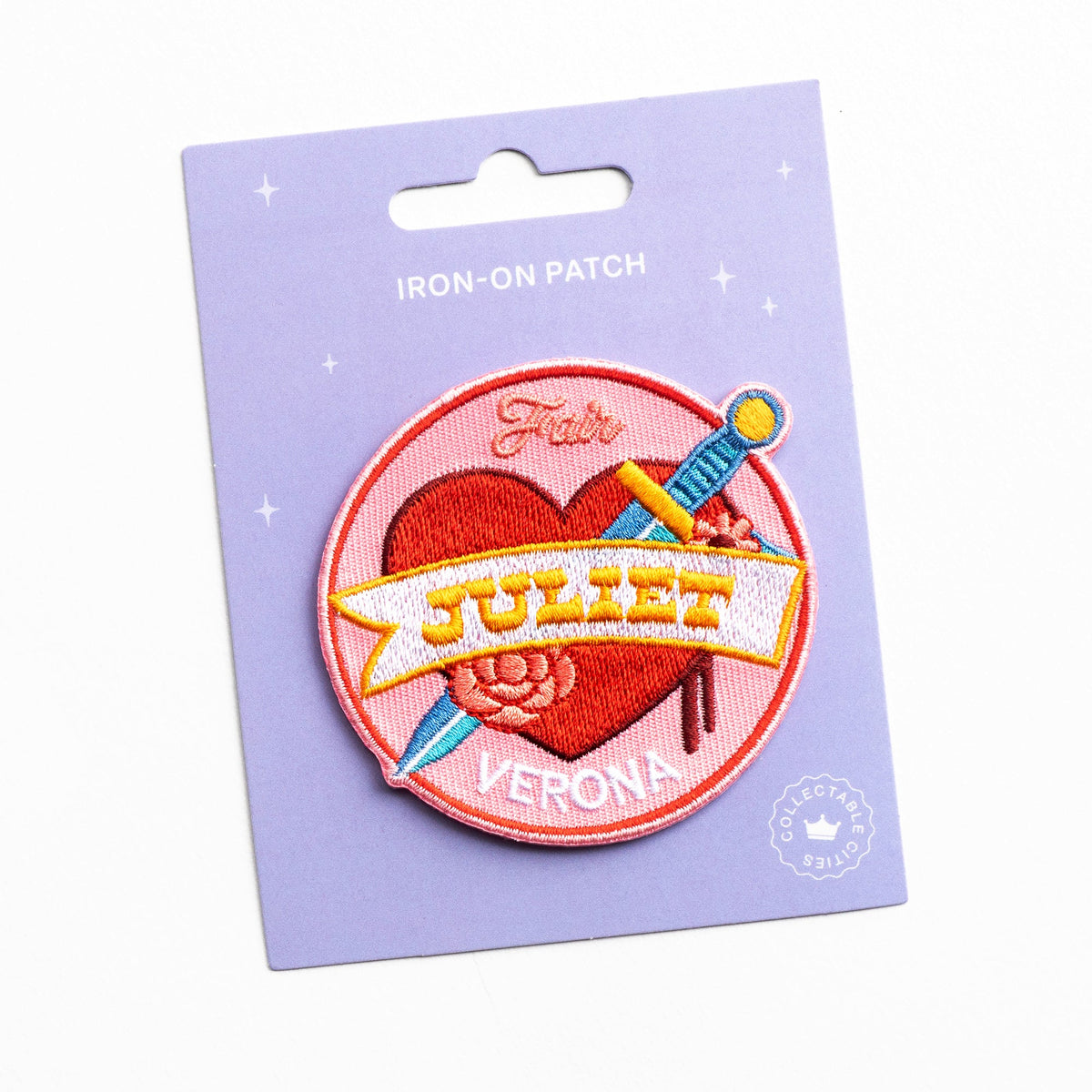 Collectable Cities Juliet Embroidered Iron-On Patch